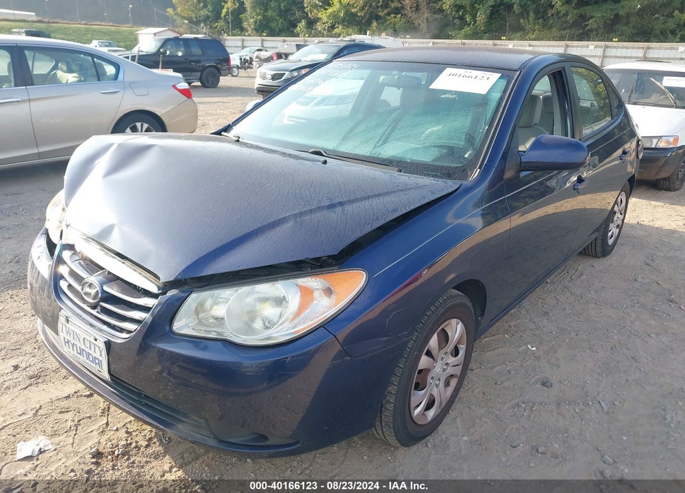 2010 HYUNDAI ELANTRA VIN: KMHDU4AD5AU047657