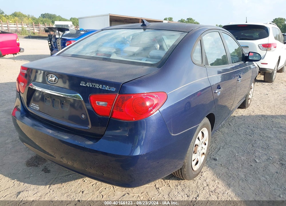 2010 HYUNDAI ELANTRA VIN: KMHDU4AD5AU047657
