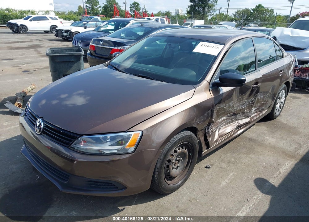 2014 VOLKSWAGEN JETTA 2.0L S VIN: 3VW2K7AJ8EM303791
