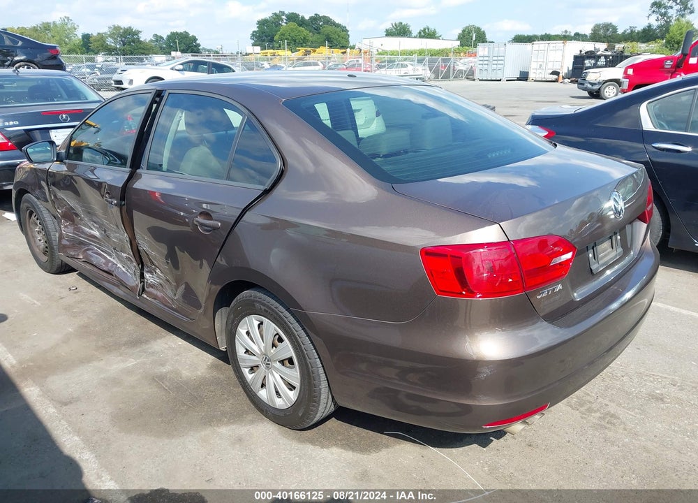 2014 VOLKSWAGEN JETTA 2.0L S VIN: 3VW2K7AJ8EM303791