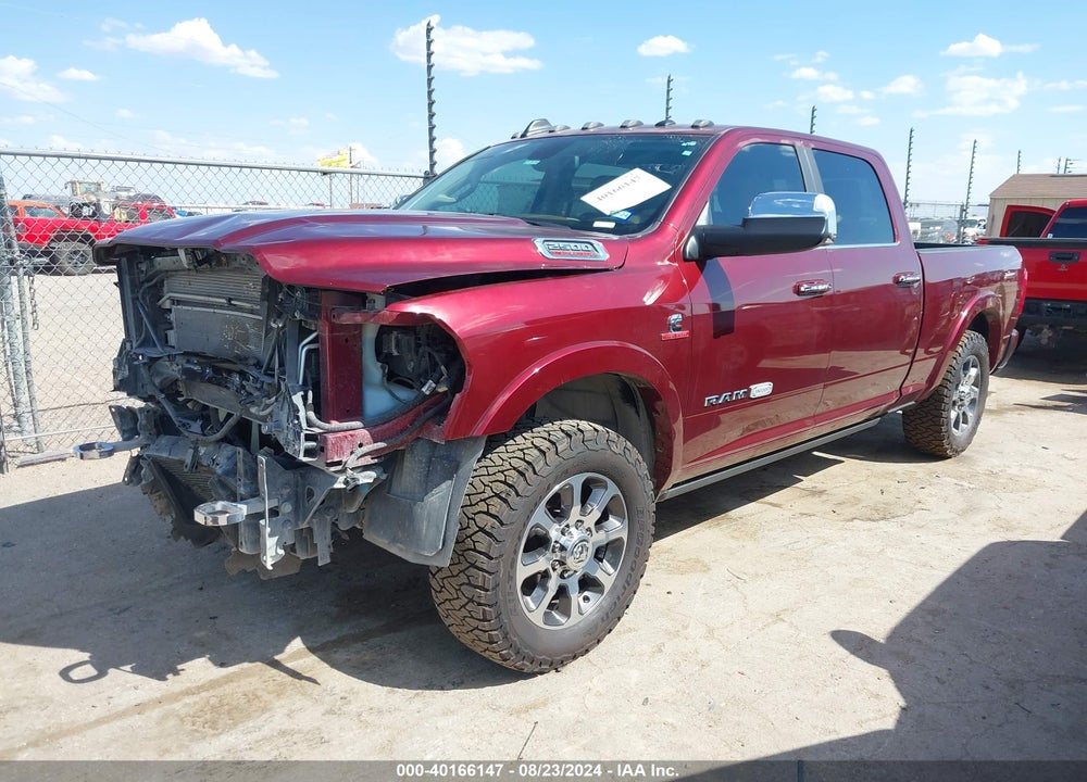 2021 RAM 2500 LIMITED LONGHORN  4X4 6'4 BOX VIN: 3C6UR5GL5MG645644