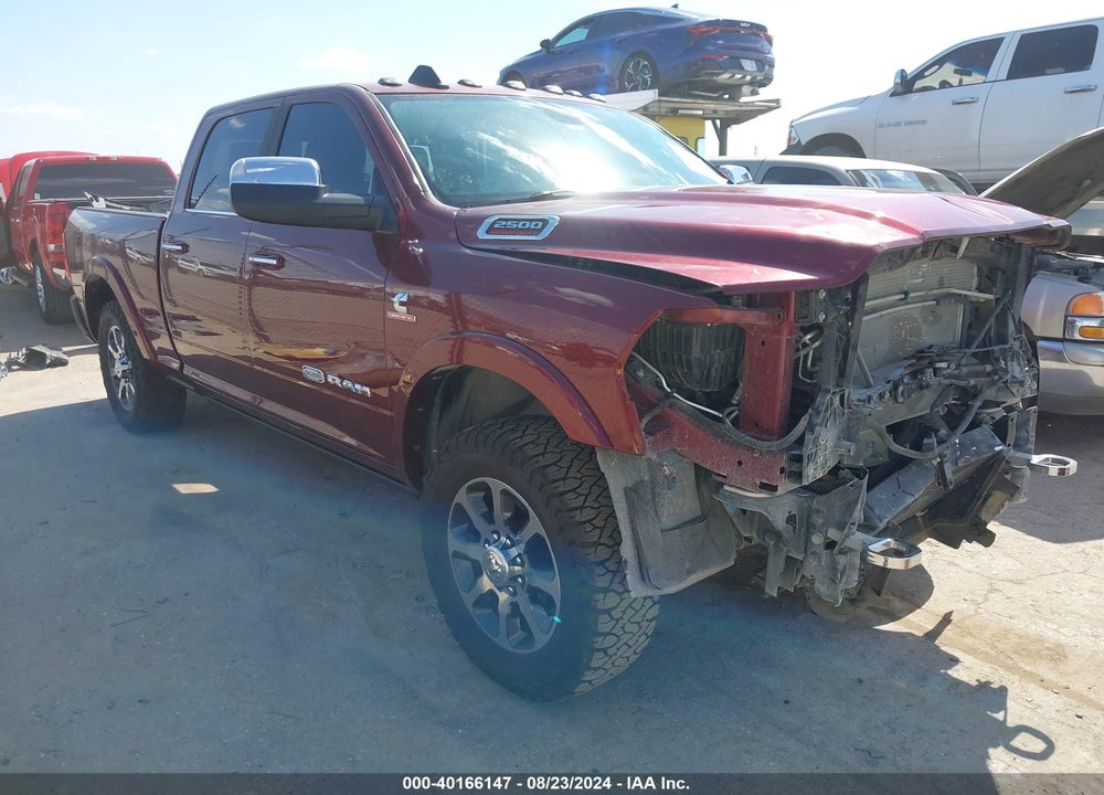 2021 RAM 2500 LIMITED LONGHORN  4X4 6'4 BOX VIN: 3C6UR5GL5MG645644
