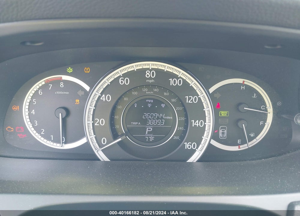 2013 HONDA ACCORD LX VIN: 1HGCR2F3XDA166883