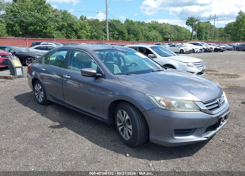 2013 HONDA ACCORD LX VIN: 1HGCR2F3XDA166883