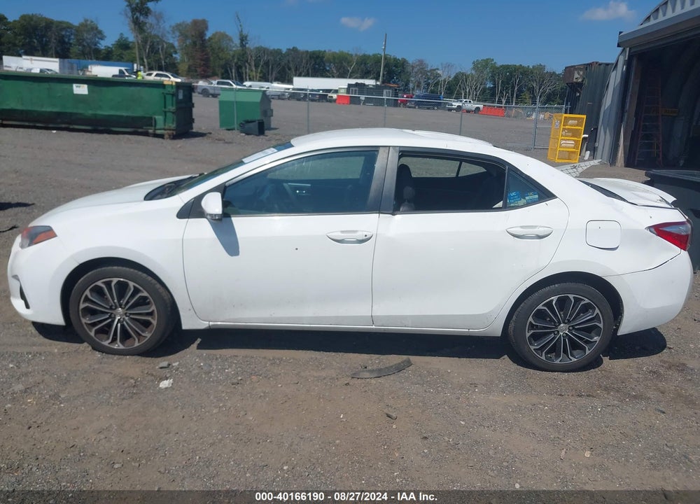 2014 TOYOTA COROLLA S PLUS VIN: 2T1BURHE4EC046753