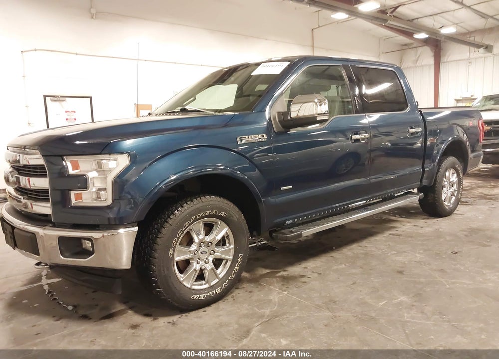 2017 FORD F-150 LARIAT VIN: 1FTEW1EP5HKD15571