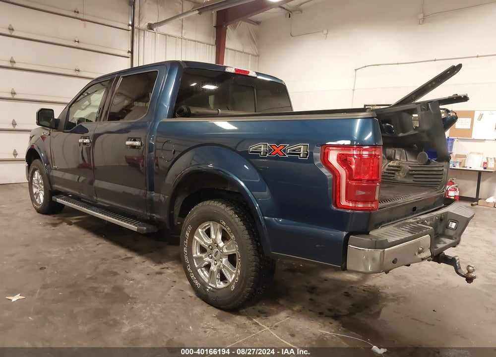 2017 FORD F-150 LARIAT VIN: 1FTEW1EP5HKD15571