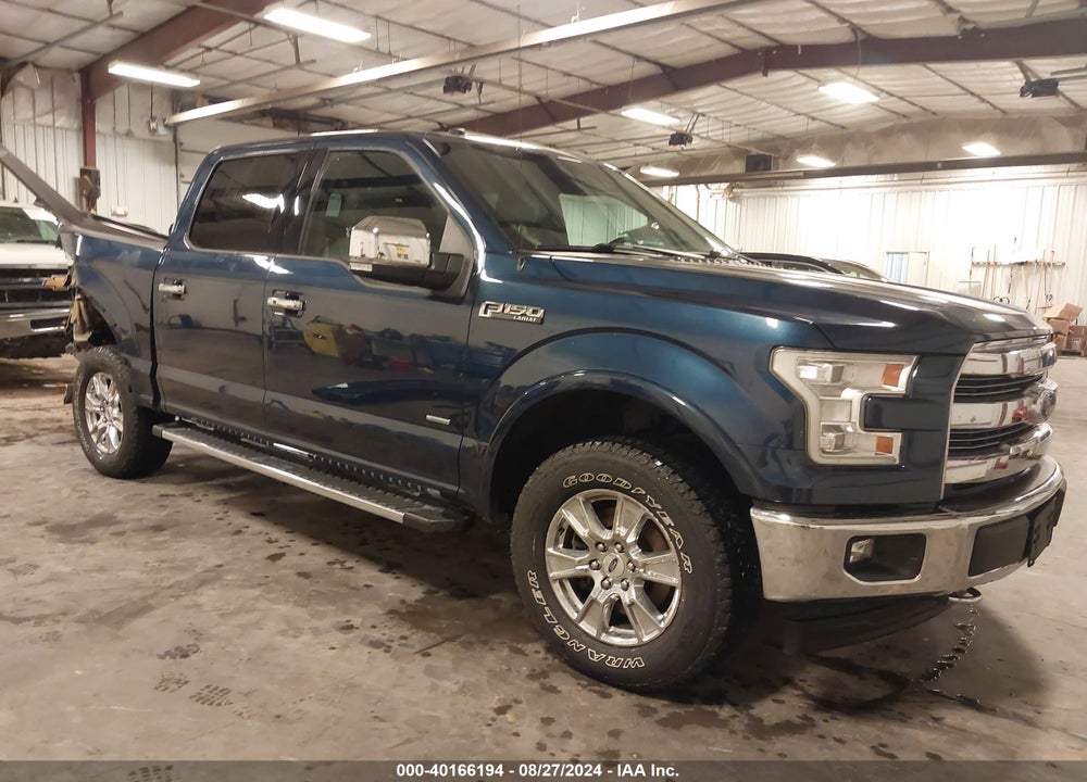 2017 FORD F-150 LARIAT VIN: 1FTEW1EP5HKD15571
