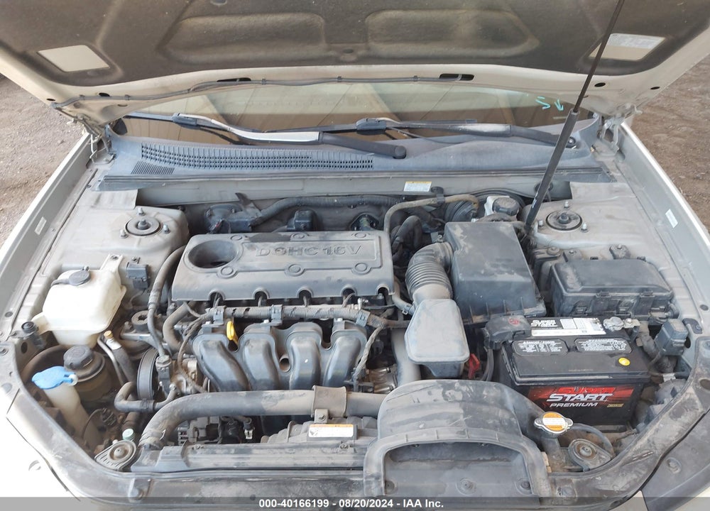 2009 HYUNDAI SONATA GLS VIN: 5NPET46C19H427662