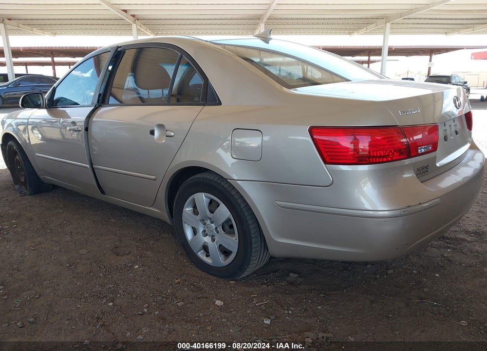2009 HYUNDAI SONATA GLS VIN: 5NPET46C19H427662