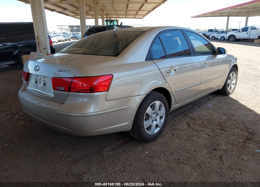 2009 HYUNDAI SONATA GLS VIN: 5NPET46C19H427662