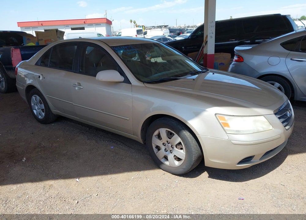 2009 HYUNDAI SONATA GLS VIN: 5NPET46C19H427662