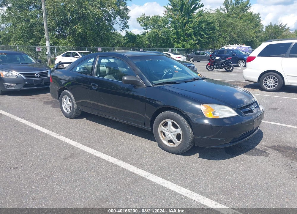 2001 HONDA CIVIC LX VIN: 1HGEM22571L075715