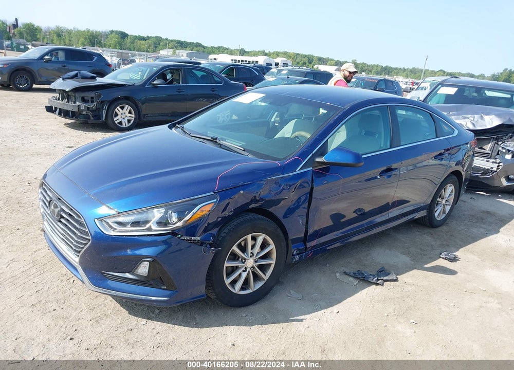 2019 HYUNDAI SONATA SE VIN: 5NPE24AF1KH798539