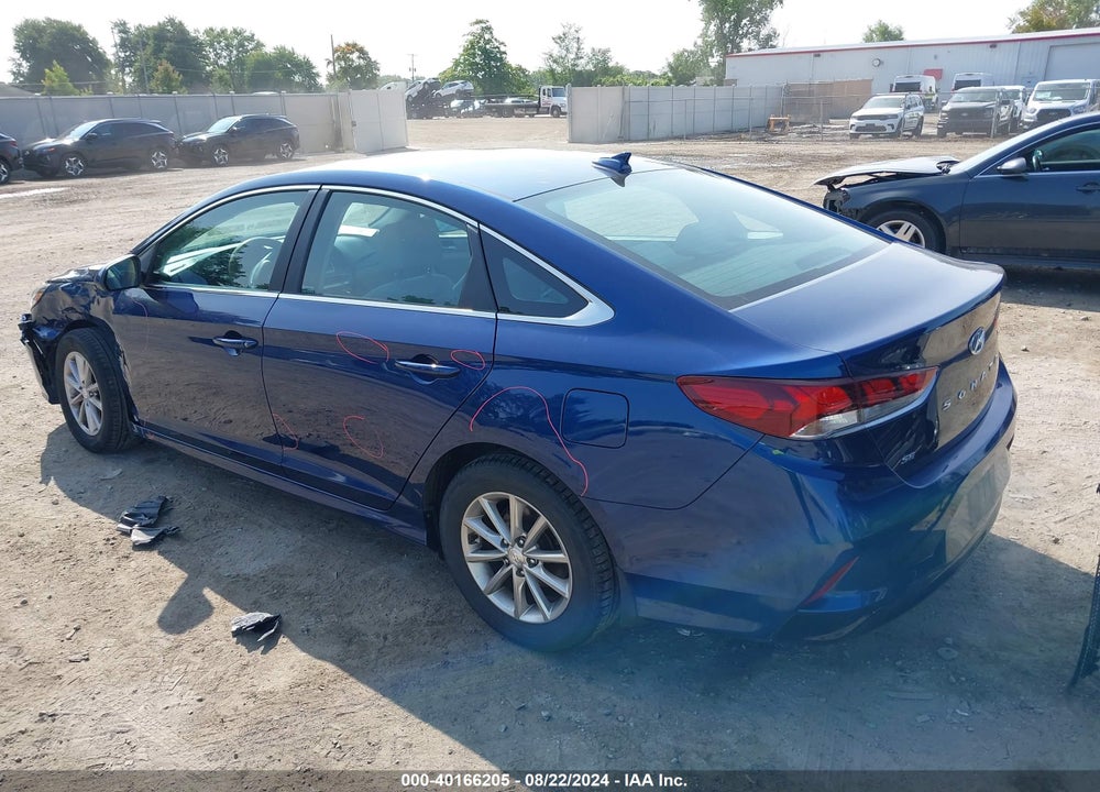 2019 HYUNDAI SONATA SE VIN: 5NPE24AF1KH798539