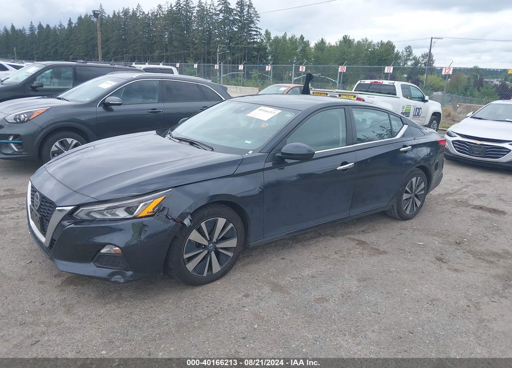 2022 NISSAN ALTIMA SV FWD VIN: 1N4BL4DV1NN365820