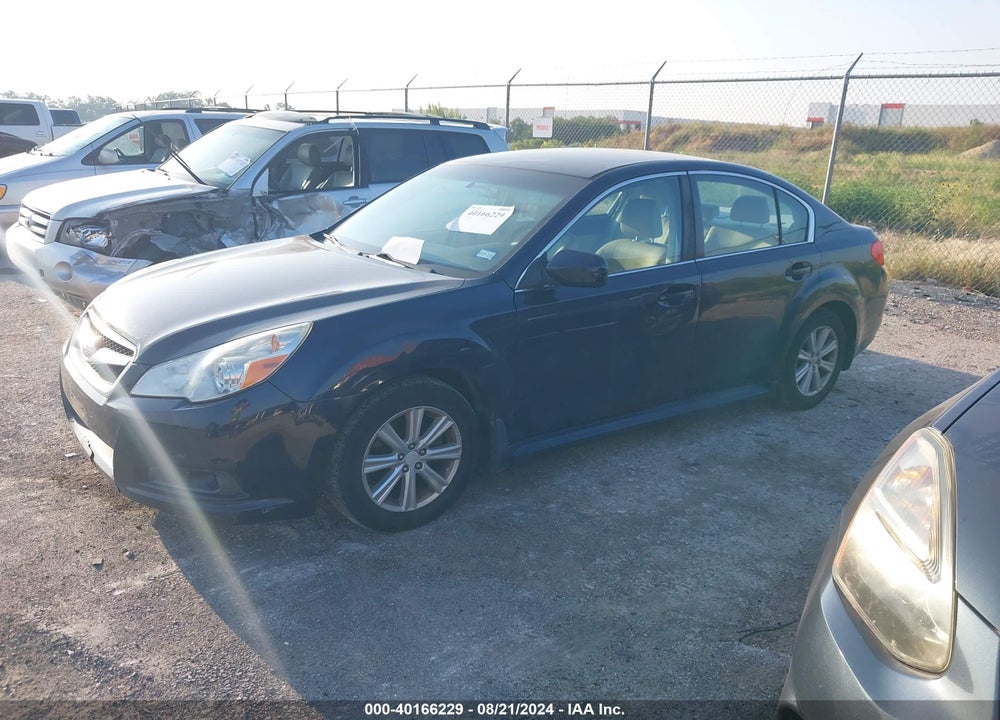 2012 SUBARU LEGACY 2.5I VIN: 4S3BMBA69C3022836