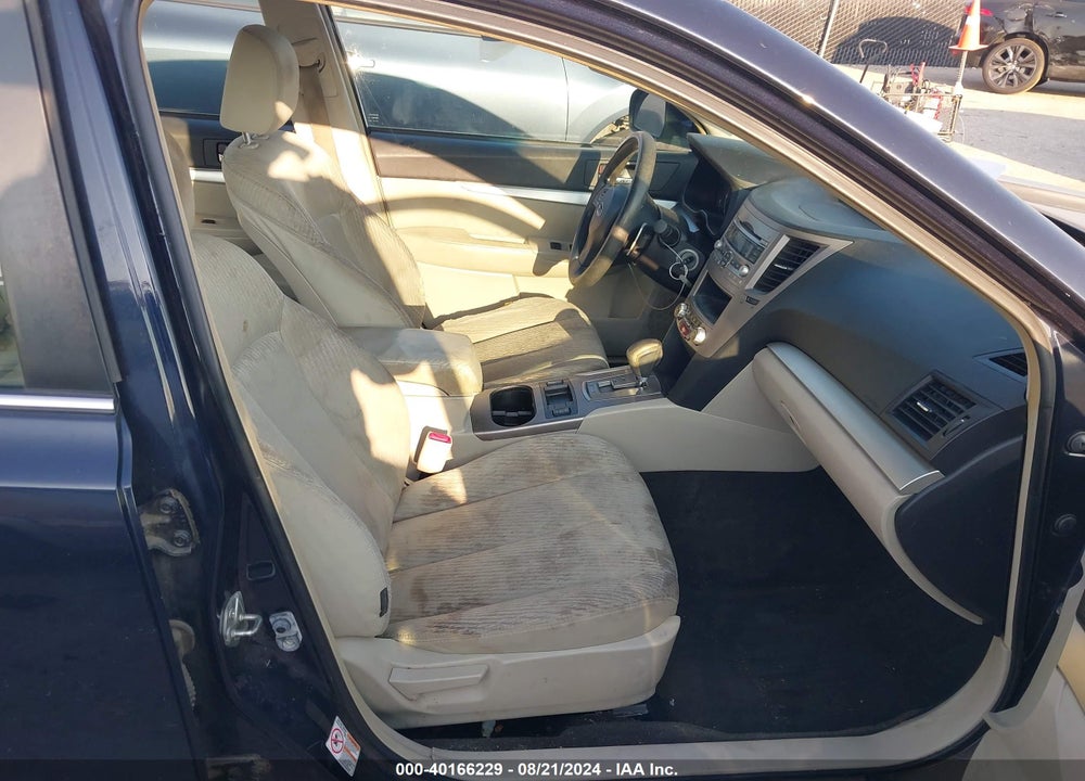2012 SUBARU LEGACY 2.5I VIN: 4S3BMBA69C3022836