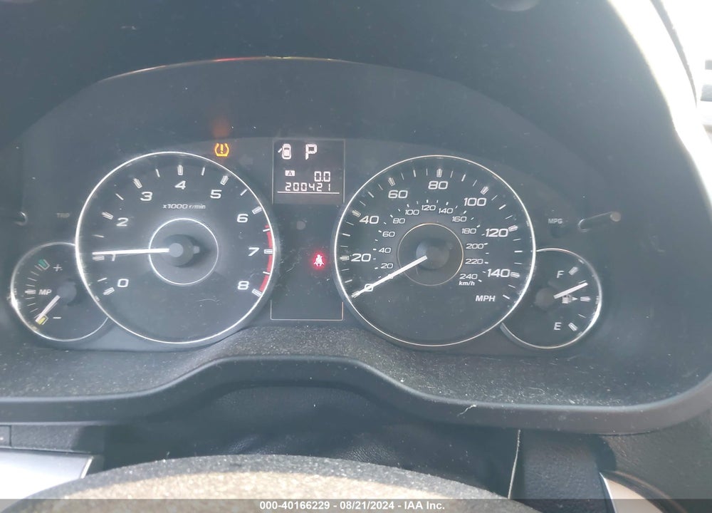 2012 SUBARU LEGACY 2.5I VIN: 4S3BMBA69C3022836