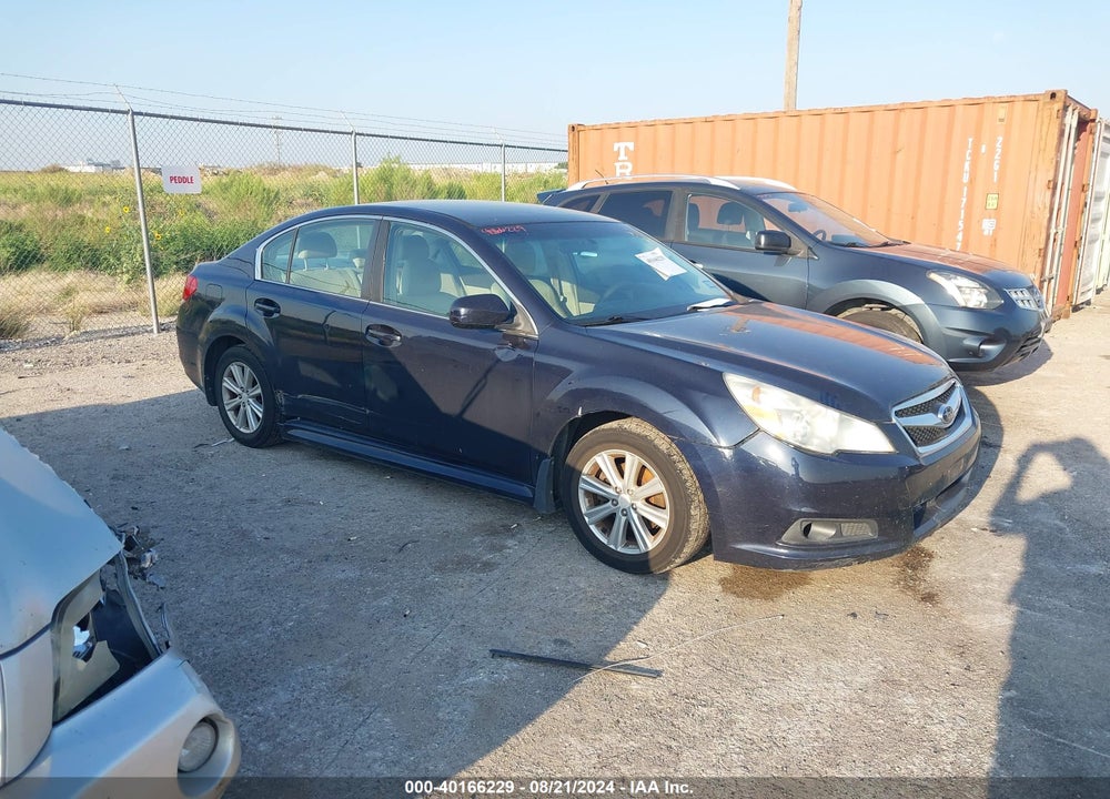 2012 SUBARU LEGACY 2.5I VIN: 4S3BMBA69C3022836
