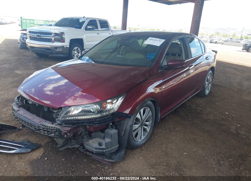 2015 HONDA ACCORD LX VIN: 1HGCR2F38FA161054