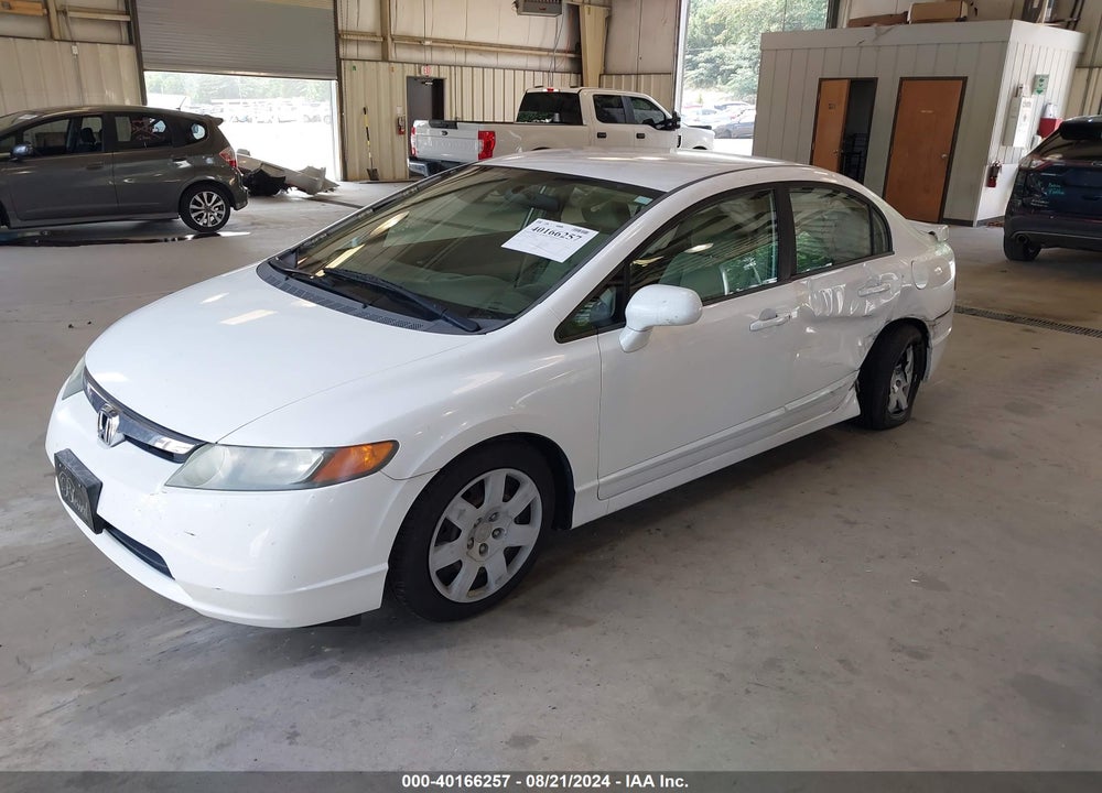 2008 HONDA CIVIC SDN LX VIN: 1HGFA16568L056195