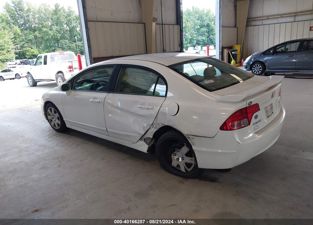 2008 HONDA CIVIC SDN LX VIN: 1HGFA16568L056195