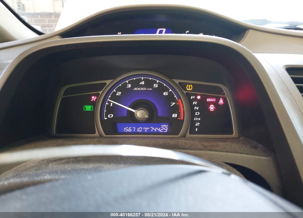 2008 HONDA CIVIC SDN LX VIN: 1HGFA16568L056195