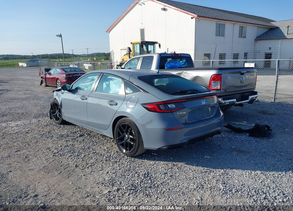 2022 HONDA CIVIC SPORT VIN: 19XFL2H86NE012742