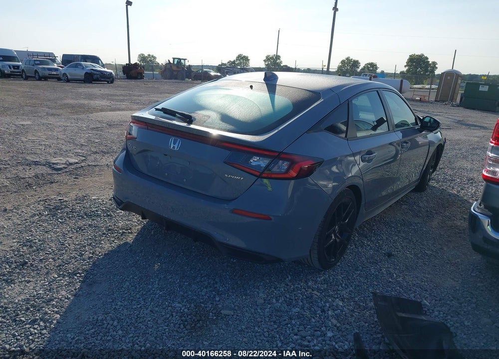 2022 HONDA CIVIC SPORT VIN: 19XFL2H86NE012742