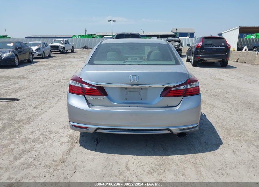 2016 HONDA ACCORD LX VIN: 1HGCR2F31GA118757