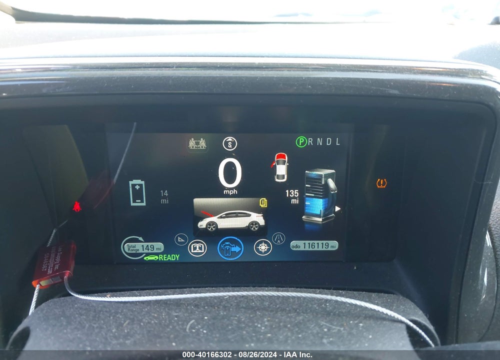2013 CHEVROLET VOLT VIN: 1G1RF6E41DU147780