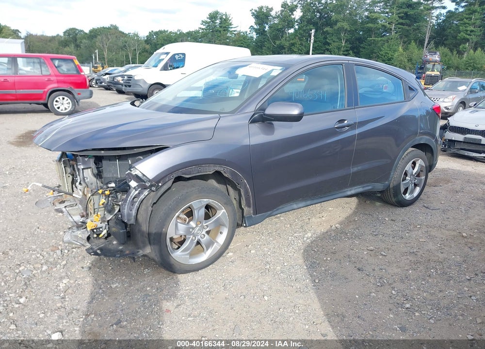 2016 HONDA HR-V LX VIN: 3CZRU6H37GM764412