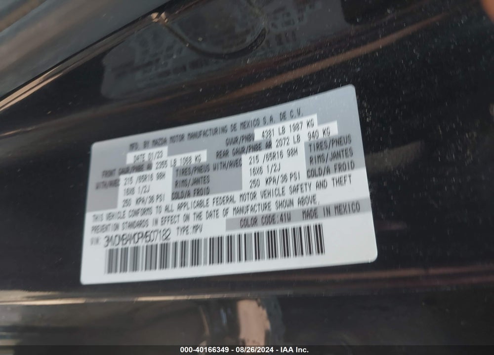 2023 MAZDA CX-30 2.5 S VIN: 3MVDMBAM0PM507182