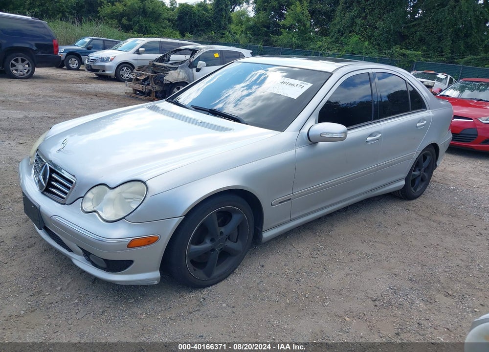 2006 MERCEDES-BENZ C 230 SPORT VIN: WDBRF52H66E021080