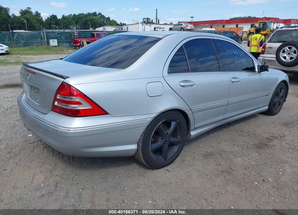 2006 MERCEDES-BENZ C 230 SPORT VIN: WDBRF52H66E021080