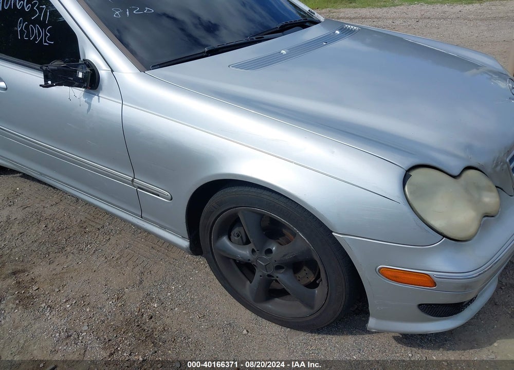 2006 MERCEDES-BENZ C 230 SPORT VIN: WDBRF52H66E021080