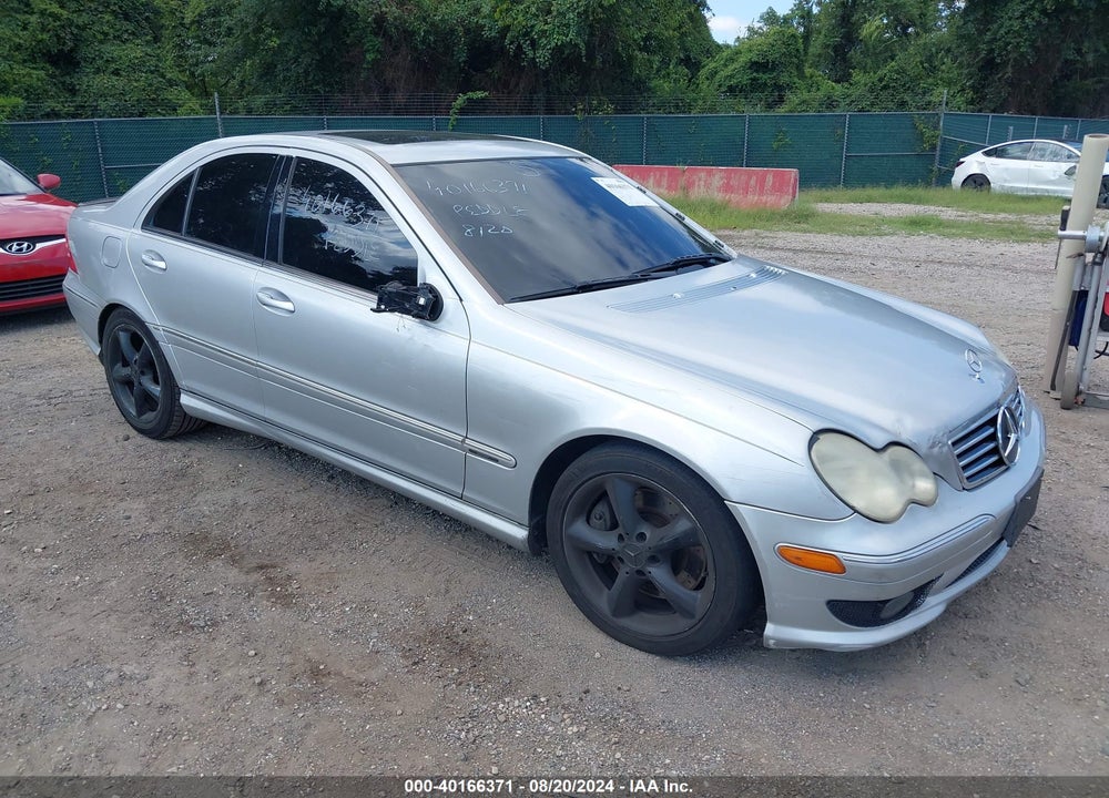 2006 MERCEDES-BENZ C 230 SPORT VIN: WDBRF52H66E021080