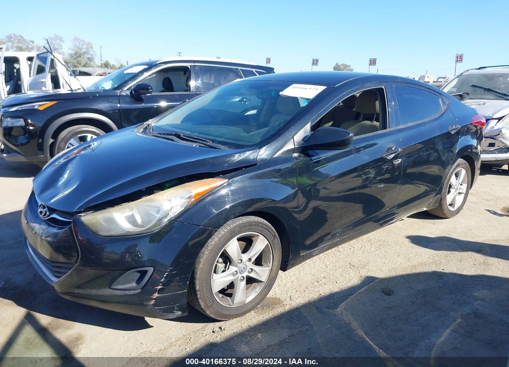 2013 HYUNDAI ELANTRA GLS VIN: 5NPDH4AE6DH229884