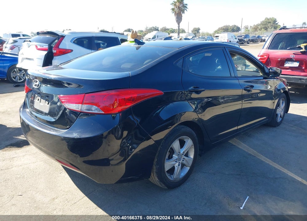 2013 HYUNDAI ELANTRA GLS VIN: 5NPDH4AE6DH229884