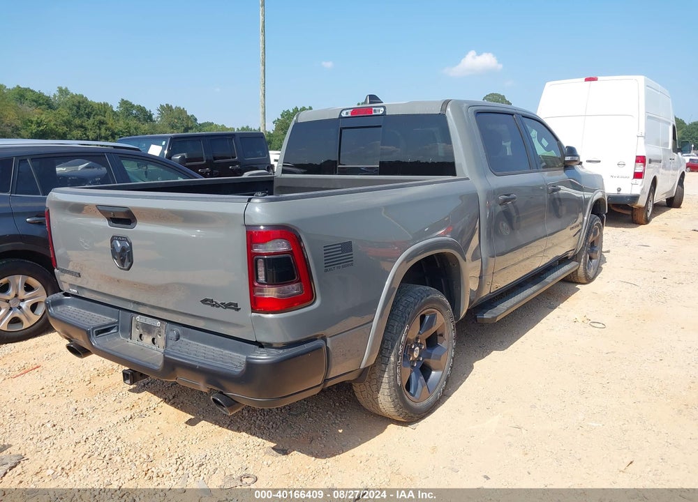 2020 RAM 1500 BIG HORN 4X4 5'7 BOX VIN: 1C6SRFFT8LN383980