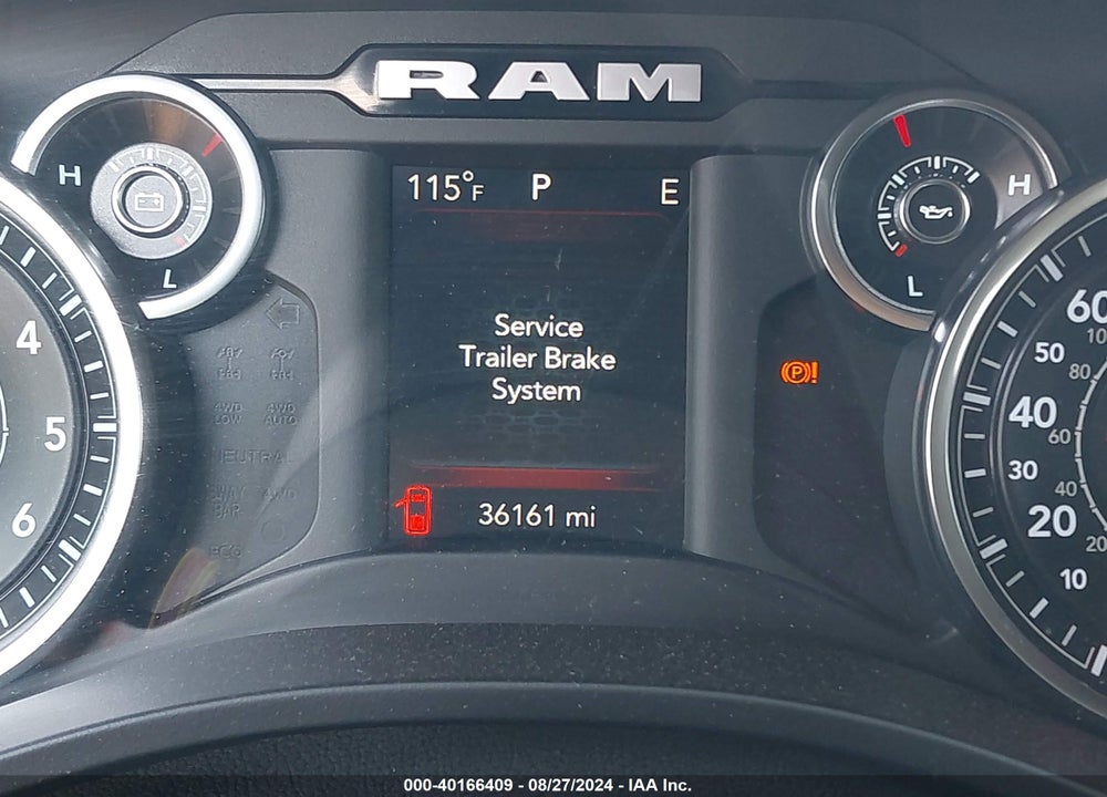 2020 RAM 1500 BIG HORN 4X4 5'7 BOX VIN: 1C6SRFFT8LN383980