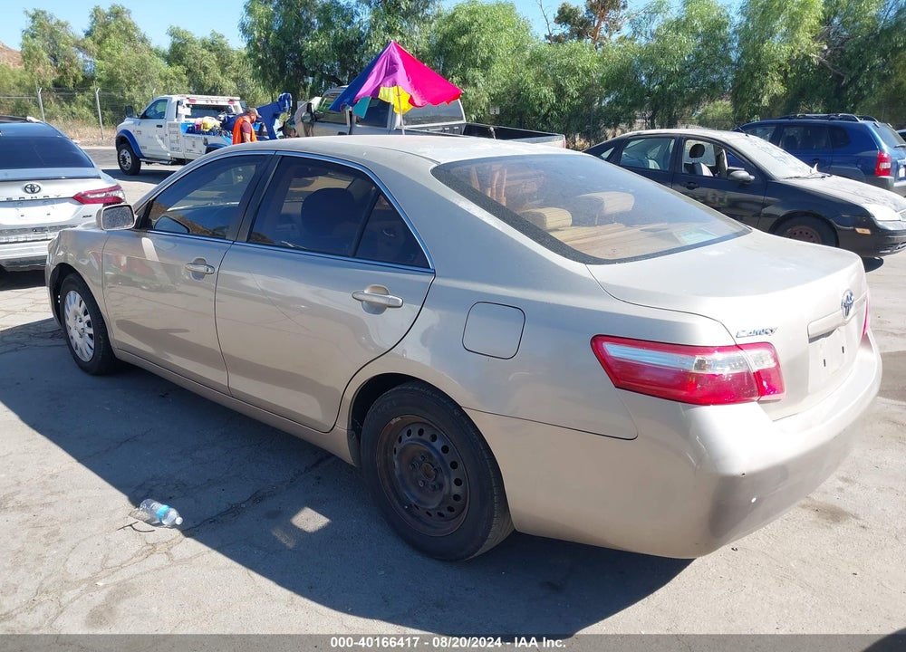 2007 TOYOTA CAMRY LE VIN: 4T1BE46K07U057596