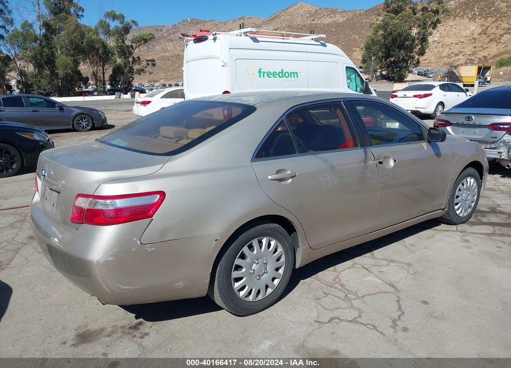 2007 TOYOTA CAMRY LE VIN: 4T1BE46K07U057596