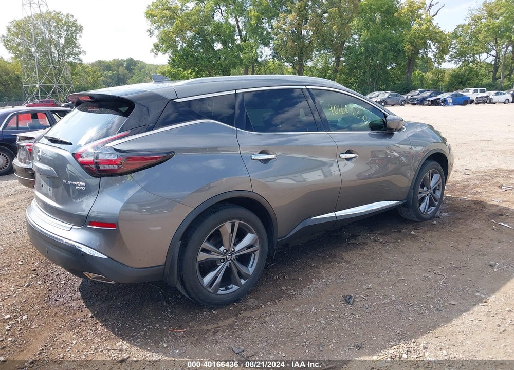 2021 NISSAN MURANO PLATINUM INTELLIGENT AWD VIN: 5N1AZ2DS9MC118582