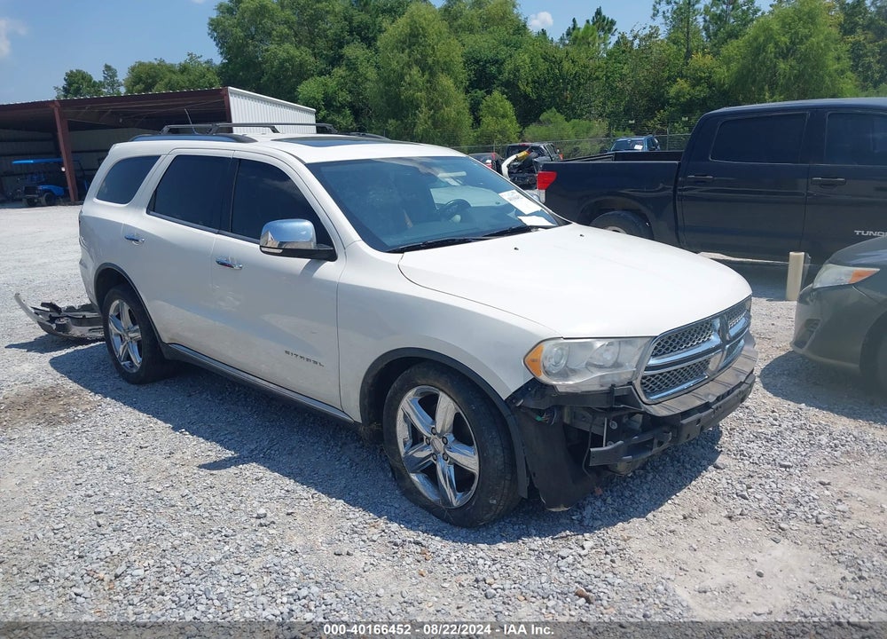 2012 DODGE DURANGO CITADEL VIN: 1C4RDHEG2CC112527