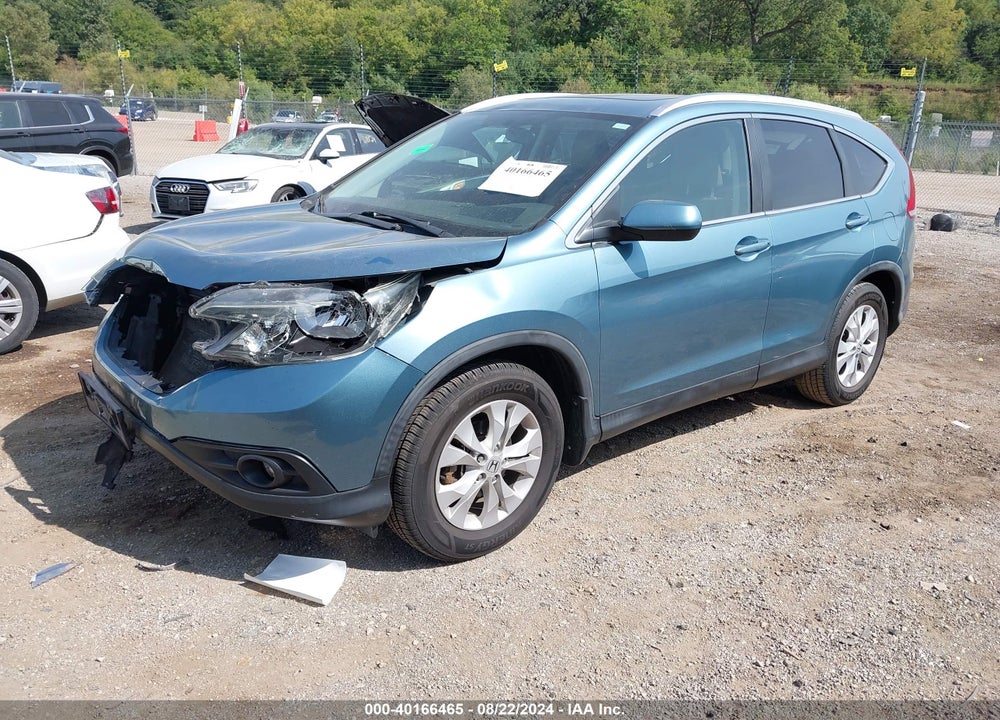 2014 HONDA CR-V EX-L VIN: 2HKRM4H7XEH603956
