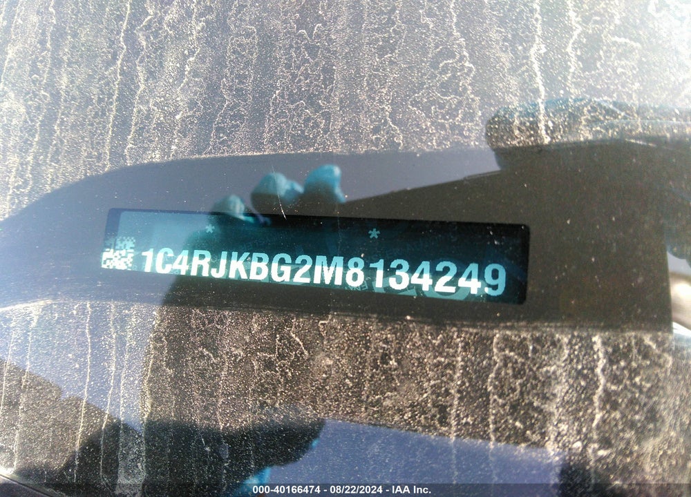 2021 JEEP GRAND CHEROKEE L LIMITED 4X4 VIN: 1C4RJKBG2M8134249