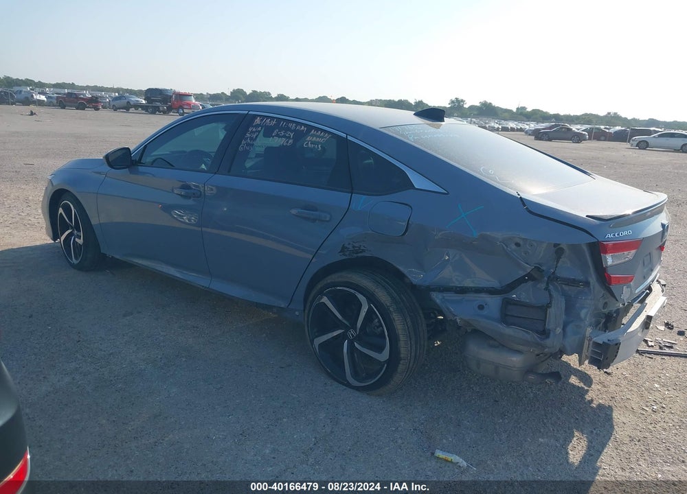 2022 HONDA ACCORD SPORT VIN: 1HGCV1F32NA123453