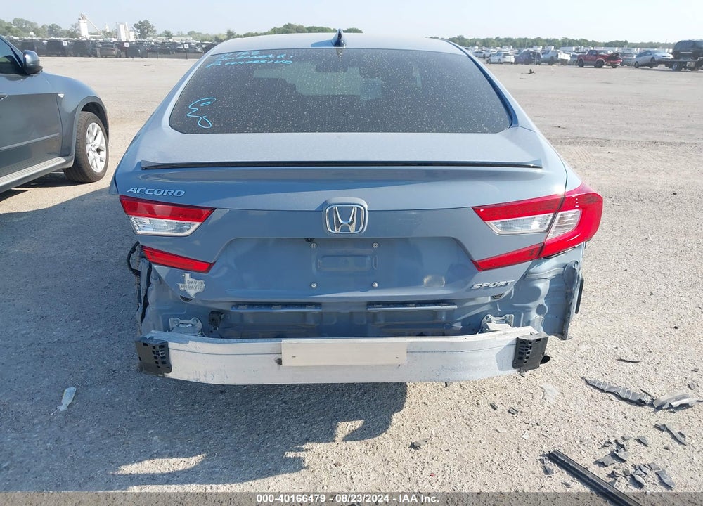2022 HONDA ACCORD SPORT VIN: 1HGCV1F32NA123453